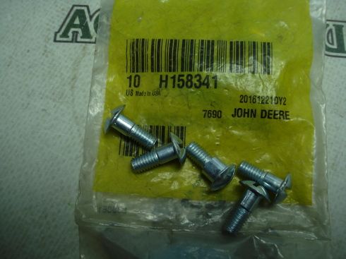 H158341 Болт сегмента коси з овальним підголовком