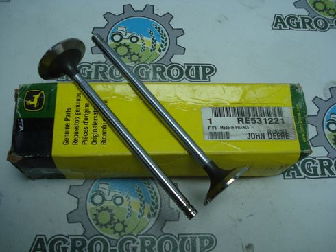 RE531221 (RE557890/RE518080/R518806) Комплект клапанів впускних 2шт.